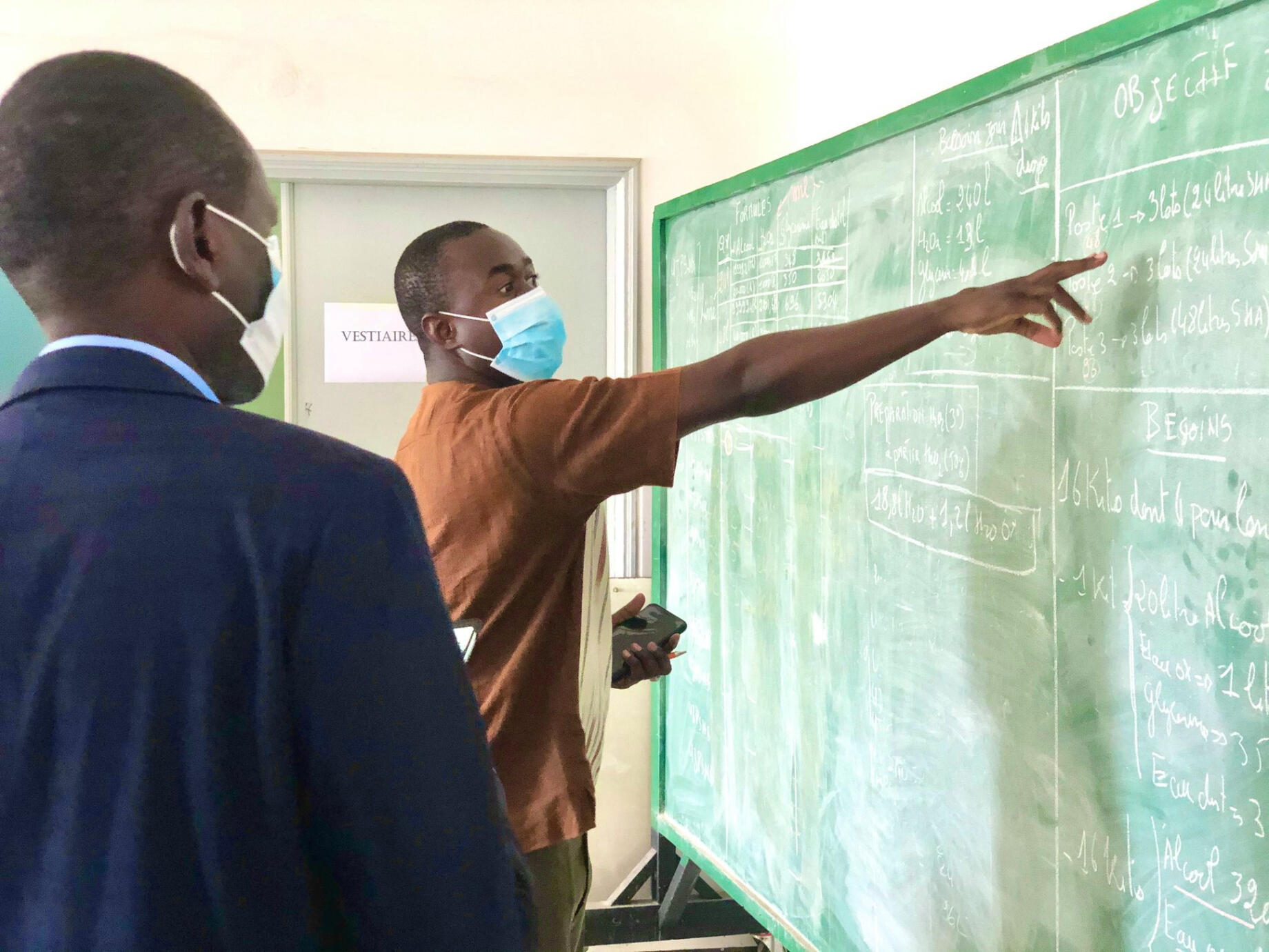 Visite à l&#39;université